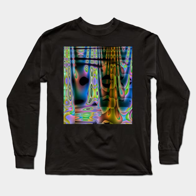 Space Time Continuium -Available In Art Prints-Mugs,Cases,Duvets,T Shirts,Stickers,etc Long Sleeve T-Shirt by born30